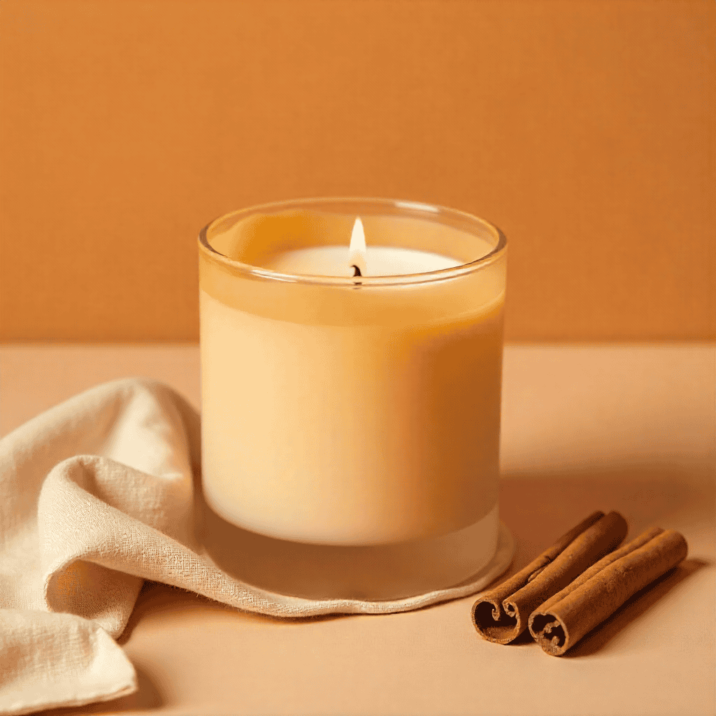 Final candle with wick detail
